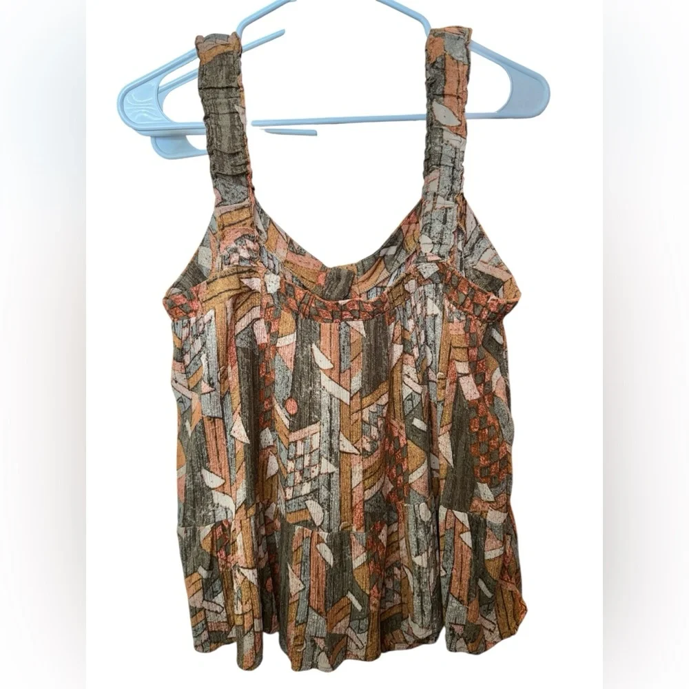 Daytrip Button Down Tank, Size Large - Picture 2 of 3